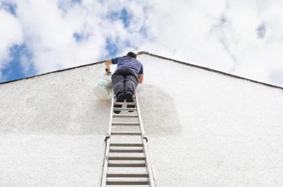 Peinture extérieure à Oulches — façades et ravalement